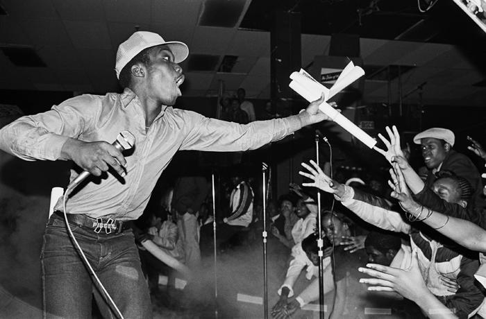Almighty KG of the Cold Crush Brothers at Harlem World 1981_ Photography by Joe Conzo