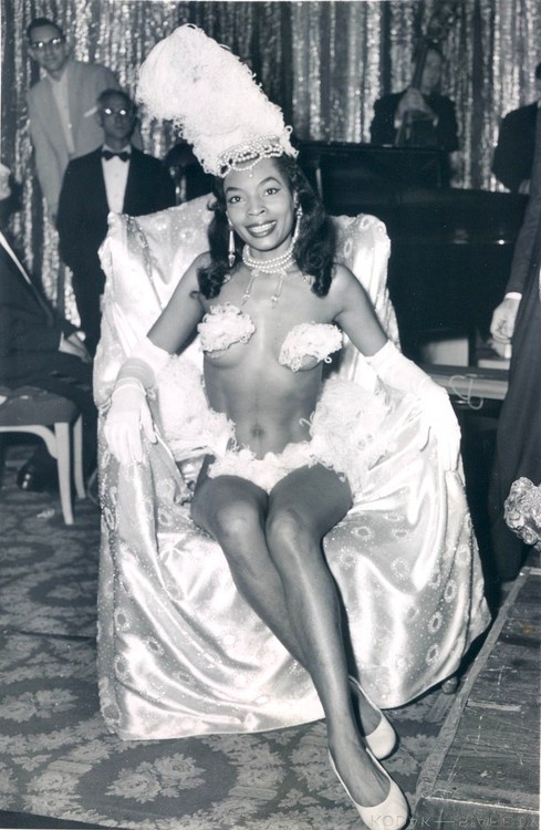 Night Club dancer Tina Marshall, Harlem, 1953.