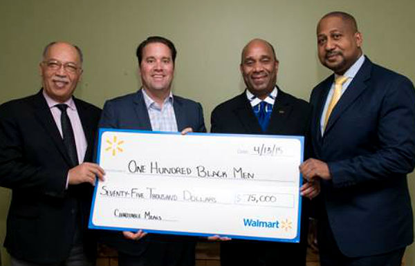 One Hundred Black Men Awarded $75000 Walmart Foundation Grant