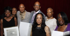 Wills and McClurkin are joined by longtime friends and family.  Photo credit: Zo Photography