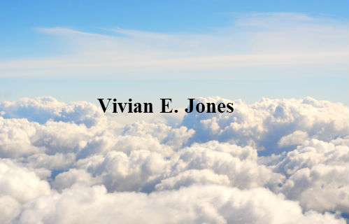 Vivian E. Jones