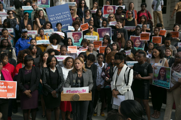 Speaker Melissa Mark Viverito Launches Young Women's Initiative on the S