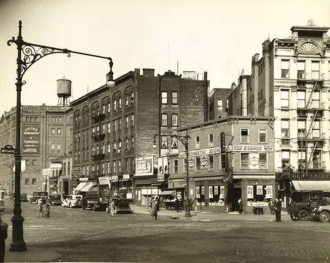 125th Street And Amsterdam Avenue Harlem NY 1932