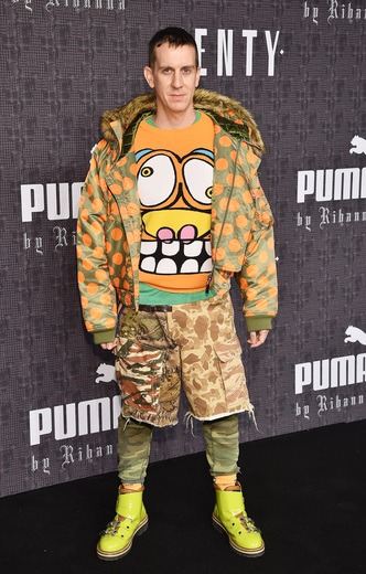 Fashion designer Jeremy Scott attends the FENTY PUMA