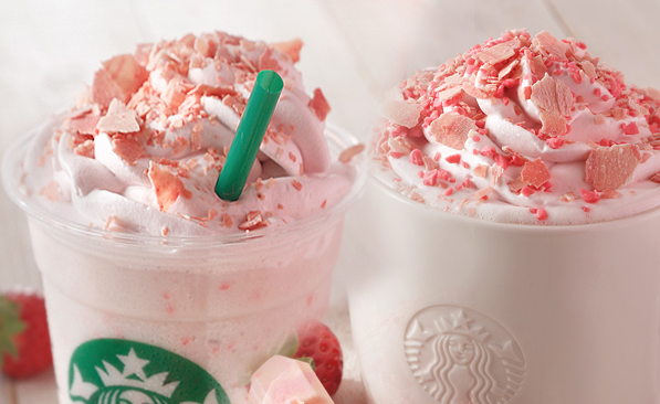 Starbucks Rolls Out Cherry Blossom Frappuccino