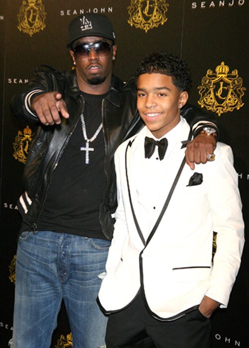 Sean 'Diddy' Combs and Justin Dior Combss Justin Dior Combs celebrates his 16th birthday at the M2 Ultra Lounge New York City, USA - 23.01.10 Mandatory Credit: PNP/WENN.com