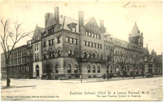 EASTMAN SCHOOL IN HARLEM LENOX AVE  123RD ST NYC