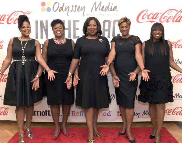 In the Black attendees with Linda Spradely Dunn-center and Mikki Taylor-far right_Courtesy of Odyssey Media