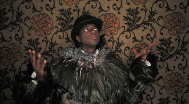 Sanford Biggers in a still from The Triptych_Credit Barron Claiborne