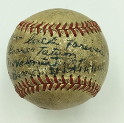 Goose Tatum Signed Negro League Baseball Before Playing With The Harlem ...