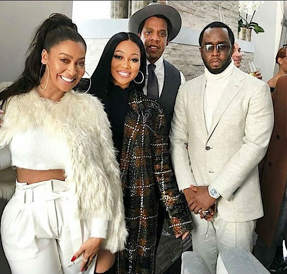 Harlem's Sean 'Diddy' Combs And Others At Jay Z's Roc Nation Beyonce Brunch